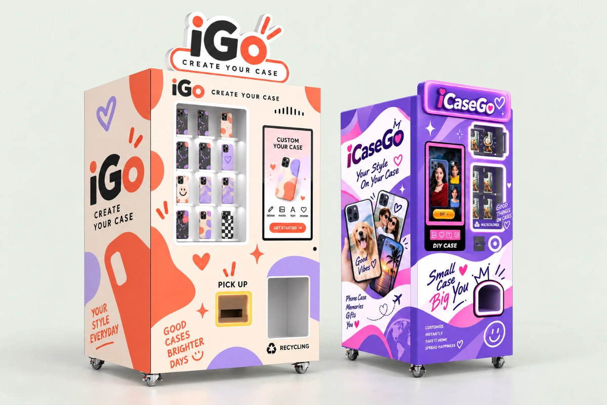 Choose the Cabinet Size — Phone Case Customization Kiosk