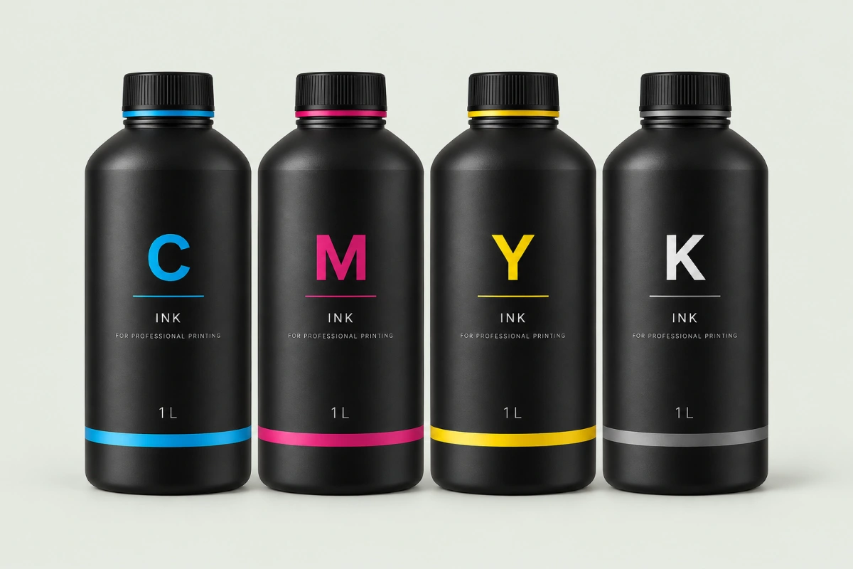 Ink: 4 × 1 litre