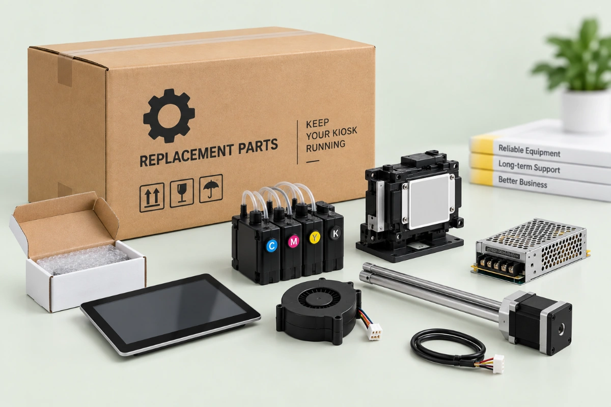 Parts replacement — T-Shirt Printing Kiosk