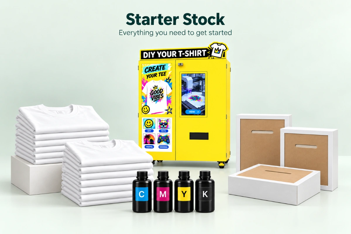 Starter Stock — T-Shirt Printing Kiosk