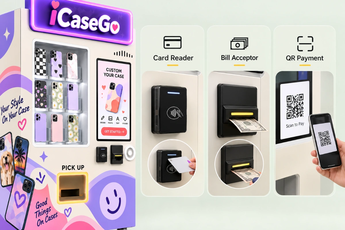 Payment Hardware — Phone Case Customization Kiosk