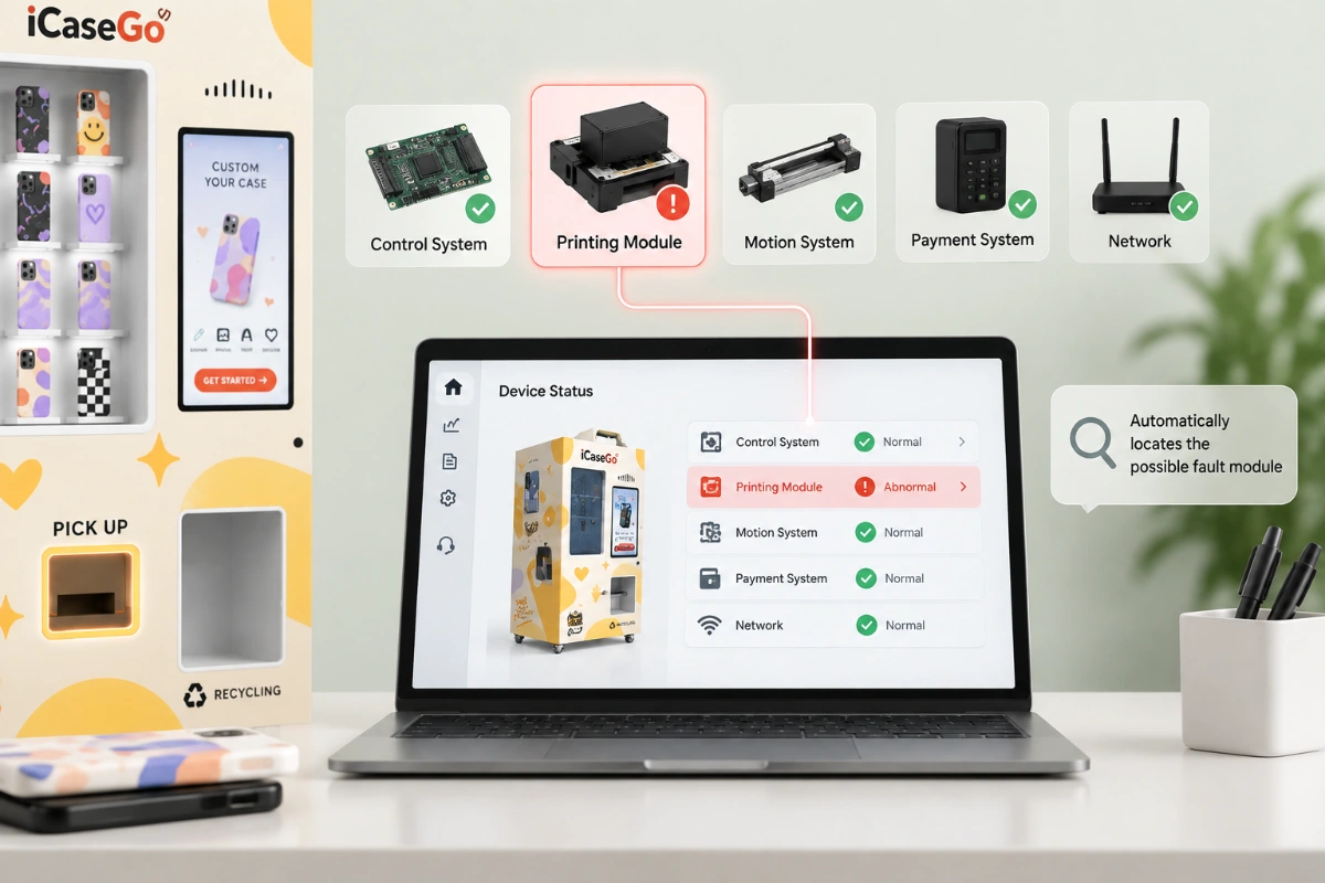 Automatic fault localization — Phone Case Customization Kiosk