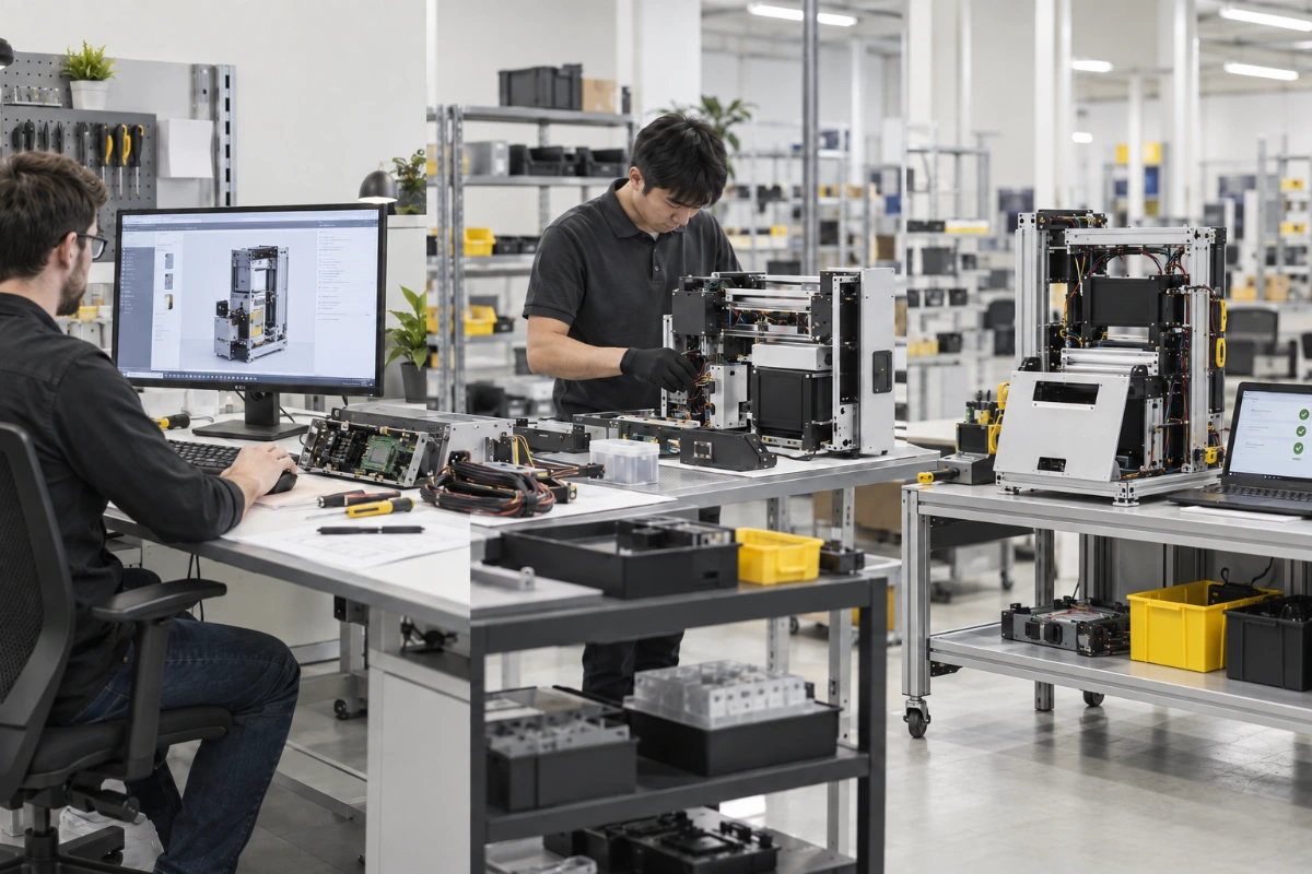 Integrated R&D and Manufacturing — Phone Case Customization Kiosk