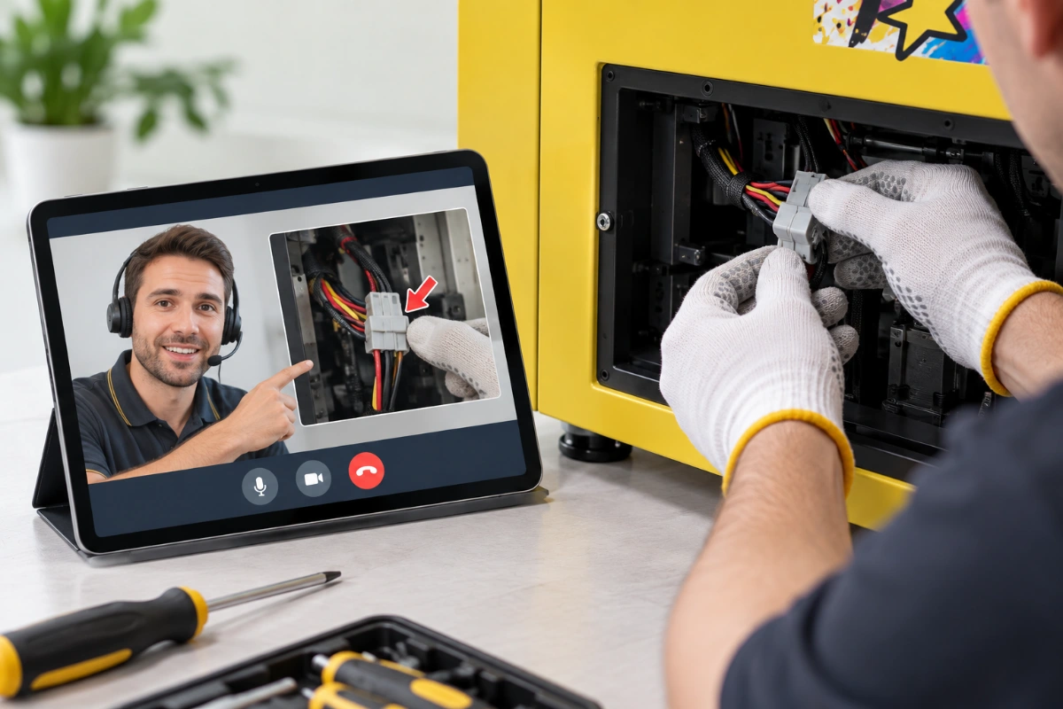 Repairable hardware issues — T-Shirt Printing Kiosk