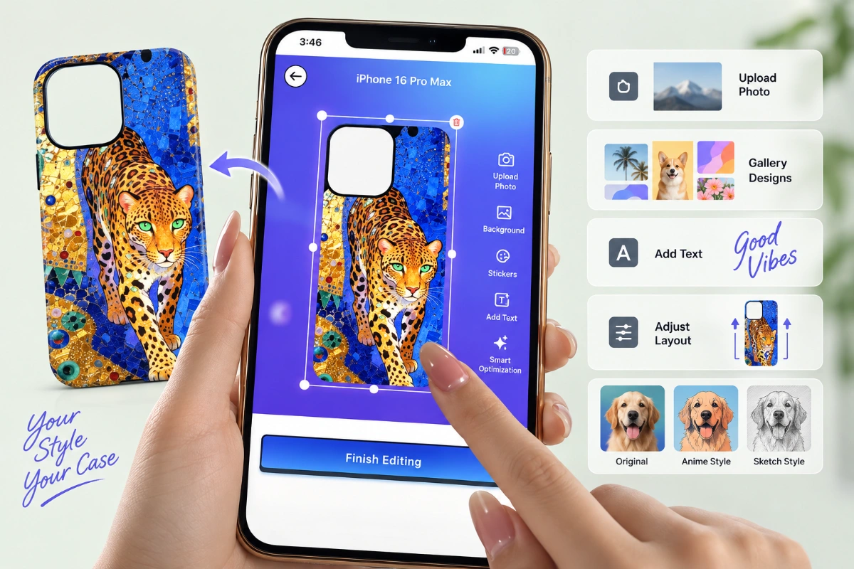 Create Your Design — Phone Case Customization Kiosk