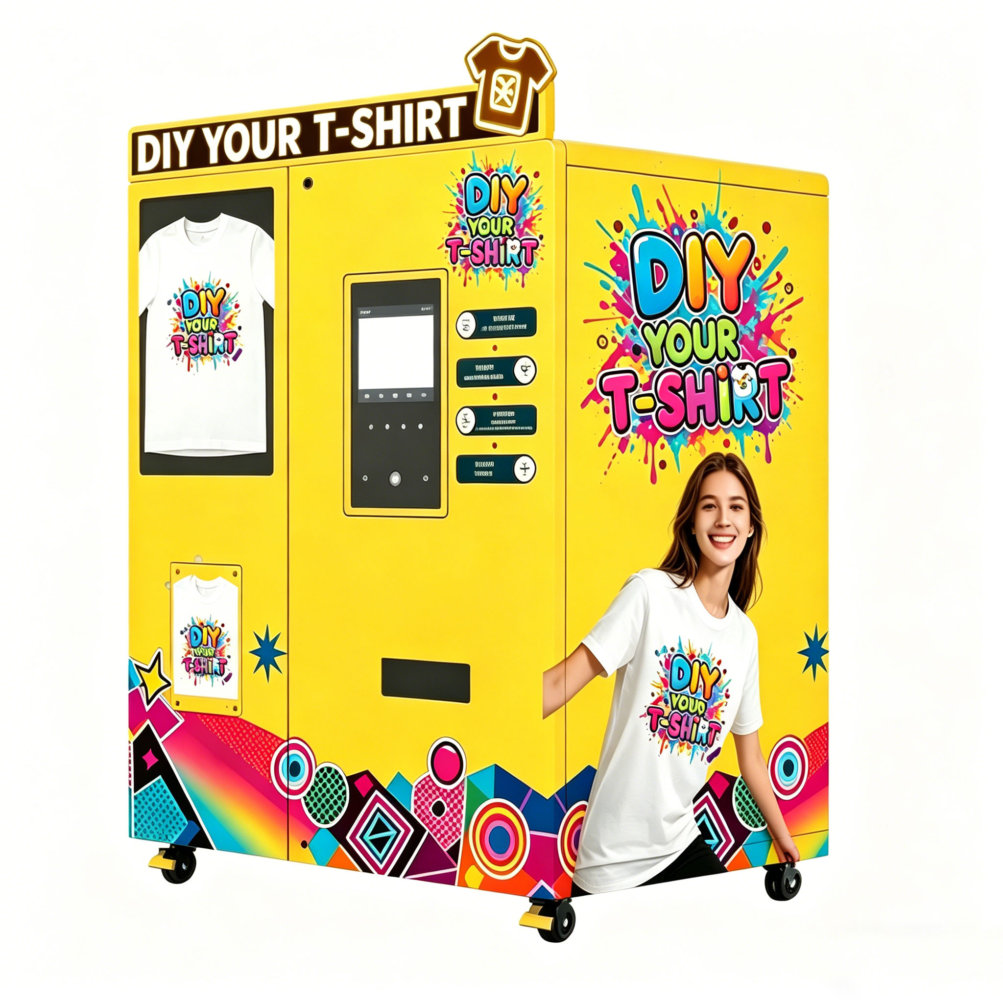 Supplied kiosk view