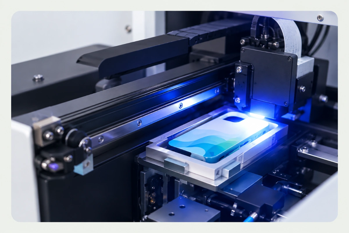 Wait While It Prints — Phone Case Customization Kiosk